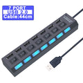 7-Port USB Hub - High Speed USB 3.0