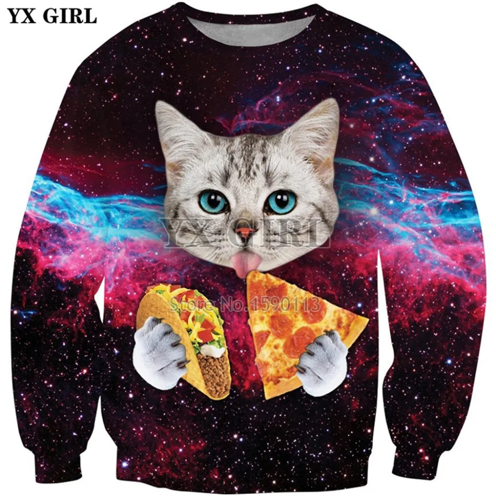 Galaxy Space Novelty Hoodie