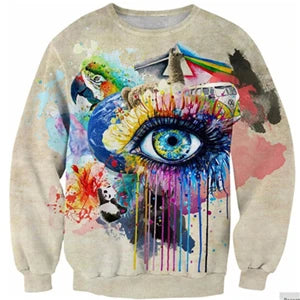 Galaxy Space Novelty Hoodie