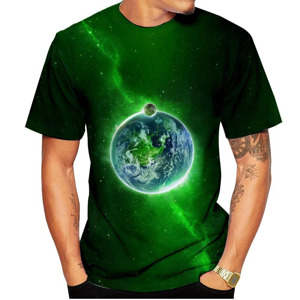 Space Galaxy Astronaut Tee
