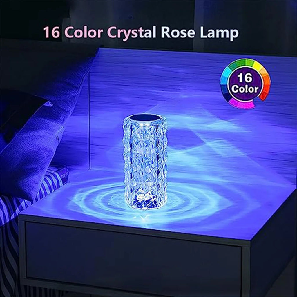 RGB Crystal LED Desk Lamp