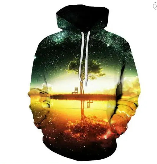 Space Nebula Galaxy Hoodie