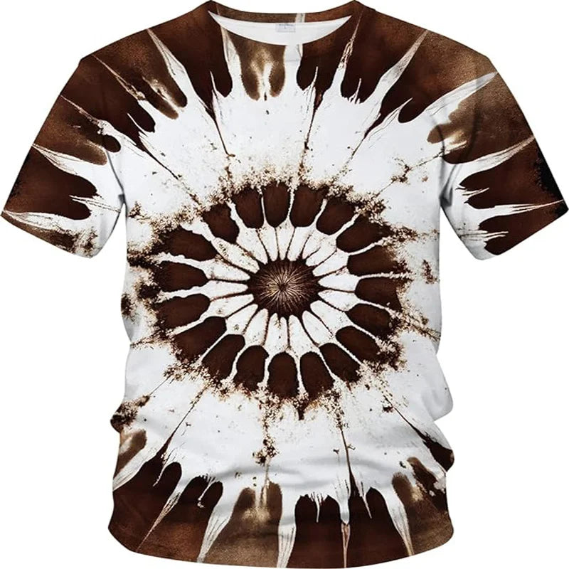 Trippy Neon Tie-Dye Tee