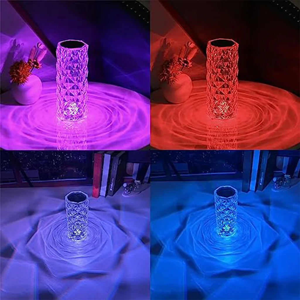 RGB Crystal LED Desk Lamp