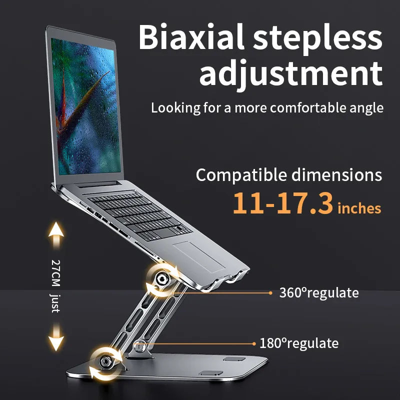 Foldable Aluminum Laptop Stand