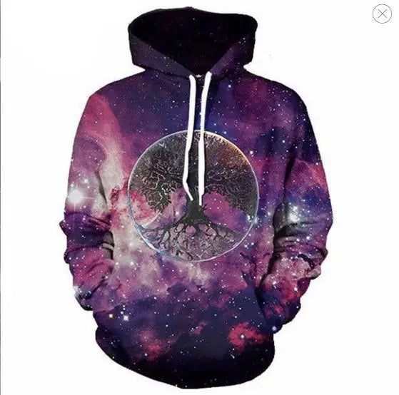 Space Nebula Galaxy Hoodie