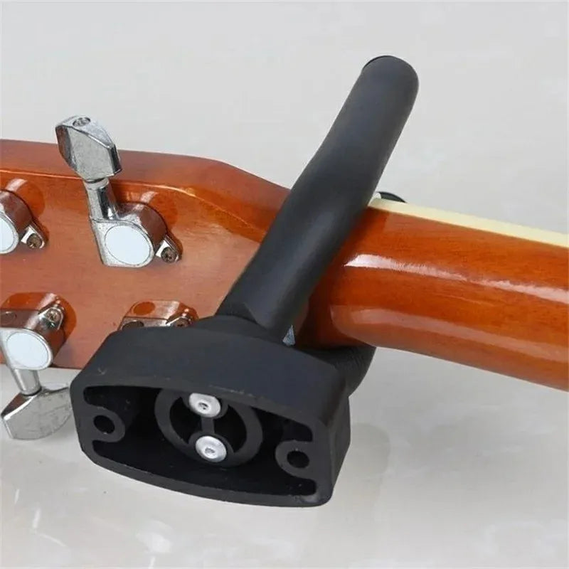 Guitar Wall Mount Hanger - Single Hook for Electric, Acoustic and Bass Guitars