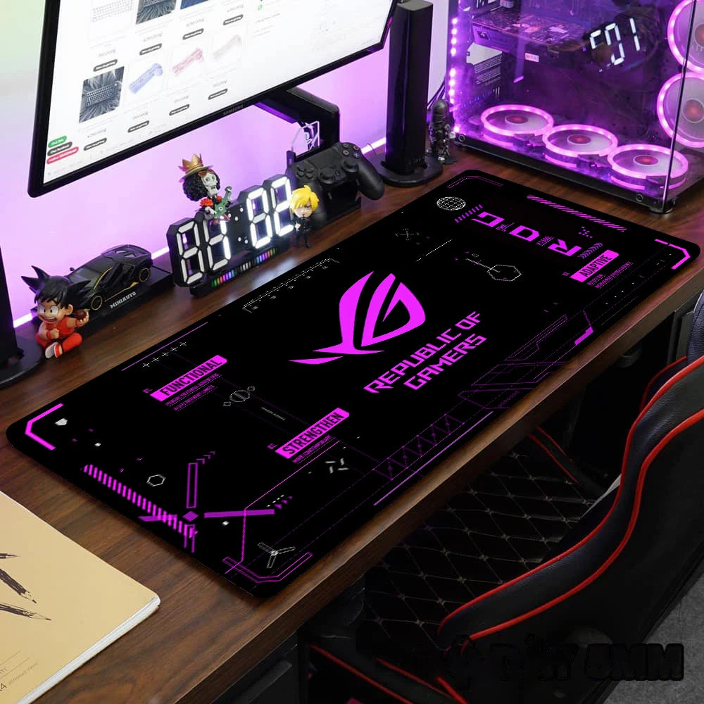 XXL Gaming Desk Mat - Extended Mouse Pad for PC and Keyboard Setup